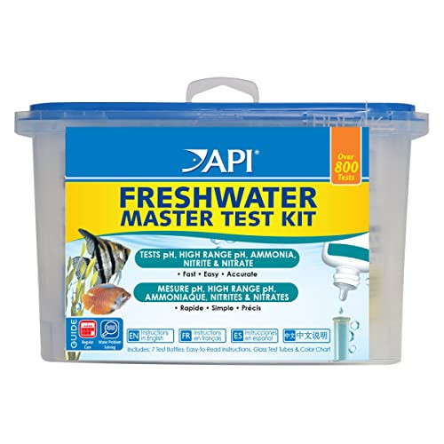 Api Freshwater Master Test Kit 800-Test Aquarium Water Kit & Root Tabs Plant Fertilizer 0.4-Ounce 10-Count Box White Multi-Colored