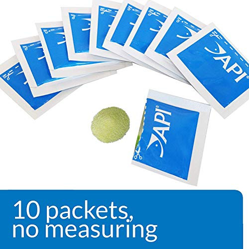 Api 2 Pack Of Fin And Body Cure Freshwater Fish Medication Powder For Treatment Of Bacterial Diseases Treats Body Slime Eye Cloud Fin And Tail Rot And Gill Disease (10-Count) (2 Items)