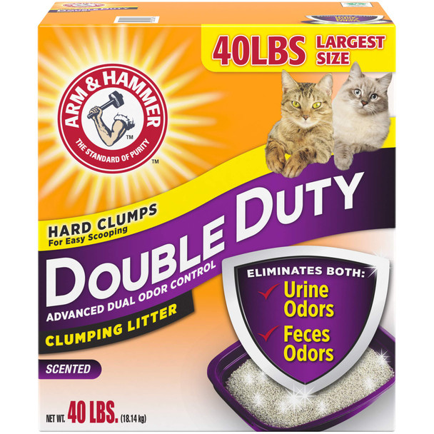 Arm & Hammer Double Duty Litter 14 Lbs (Packaging May Vary)