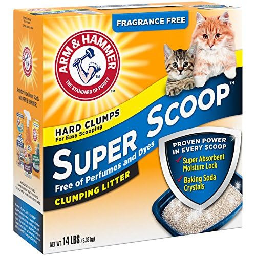 Arm & Hammer Super Scoop Litter Fragrance 14 Lbs (Packaging May Vary)
