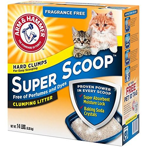 Arm & Hammer Super Scoop Litter Fragrance 14 Lbs (Packaging May Vary)