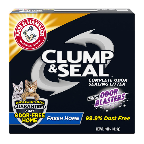 Arm & Hammer Clump & Seal Cat Litter Fresh Scent 14Lb