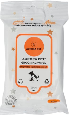 Aurora Pet Tidy Cat Breeze Enhanced Cat Litter Pellets - Active Clean Scent Refill 3.5 Lb With Aurora Pet Wipes