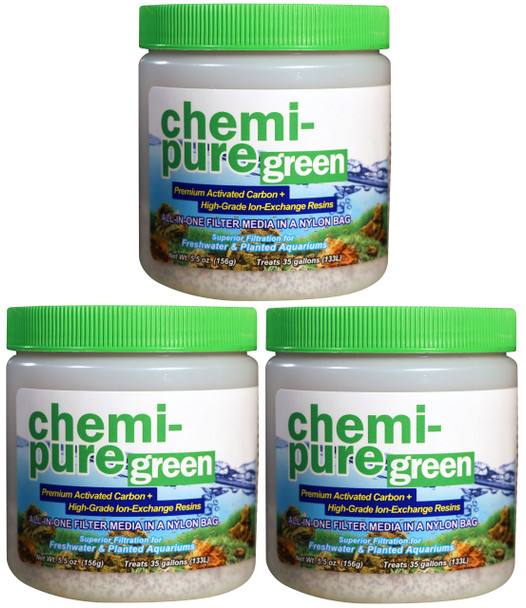 Boyd Enterprises Boyd Boyd Enterprises Chemi-Pure Green 5.5 Oz Aquarium Treatment