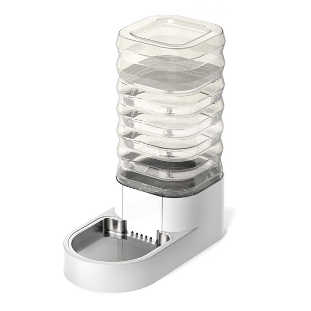 Ciconira Gravity 8.5L Dog And Cat Water Bowl Dispenser Automatic Stainless Steel Dog Water Bowl 100% Bpa- Self-Filling Large Capacity Pet Water Feeder For Dogs And Cats