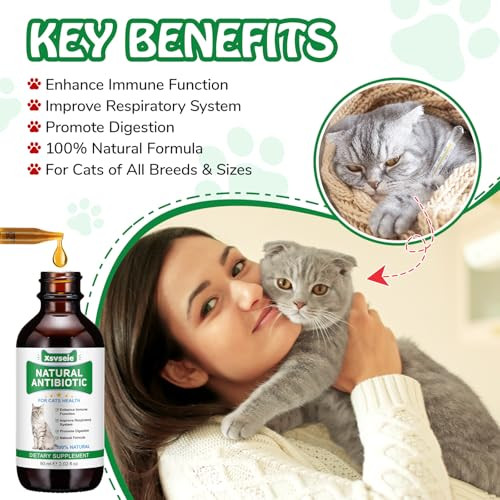 Clfjlxyx Antibiotics For Cats Cat Antibiotics Natural Antibiotics For Cats Pet Antibiotics Cat Itchy Skin Relief Cat Allergy Relief Cat Antibiotics For Skin Infection 2 Fl Oz-Chicken Flavour
