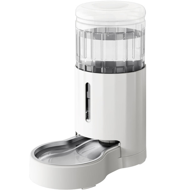 Czpet Automatic 7L Dog And Cat Water Dispenser With Stainless Steel Bowl Gravity Waterer100% Bpa-Large Capacity And Drinking Area Noise- For Pets(7L Water Dispenser Black)