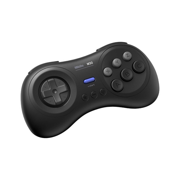 8Bitdo M30 Bluetooth Controller for Switch, Windows and Android, 6-Button Layout for SEGA’s Classic Games (Black) 8Bitdo M30 Bluetooth Controller for Switch, Windows and Android, 6-Button Layout for SEGA’s Classic Games (Black)