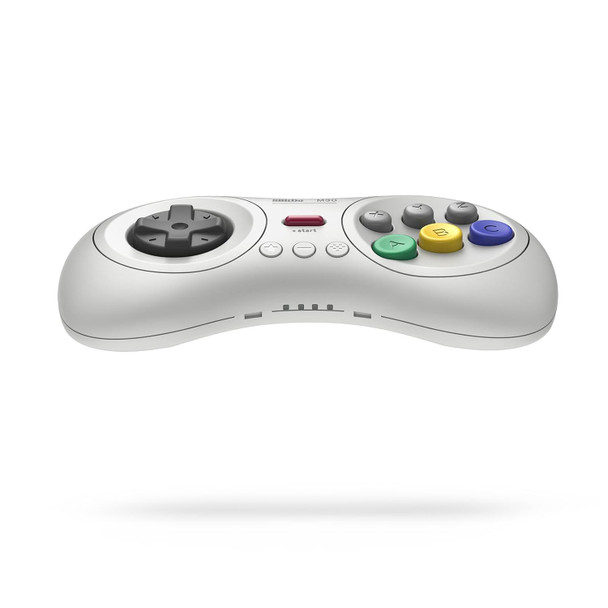 8Bitdo M30 Bluetooth Controller for Switch, Windows and Android, 6-Button Layout for SEGA’s Classic Games (White) 8Bitdo M30 Bluetooth Controller for Switch, Windows and Android, 6-Button Layout for SEGA’s Classic Games (White)