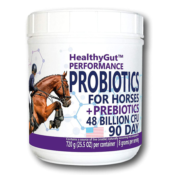 Equa Holistics Healthygutã£¢Ã‚‚¬Å½Ã¢¢ Probiotics For Horses Dietary Supplement All-Natural Digestive System Maintenance Formula (30 Days)