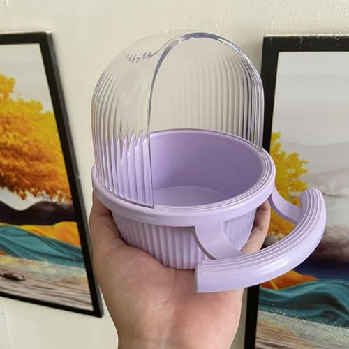 Fanlahmtasy Bird Feeder For Cage Ãƒ¢Ã‚Š¬Ã‚‚¬Å’ No Mess Feeder & Water Dispenser Easy To Install And Clean Semi-Enclosed Design Prevents Splashing