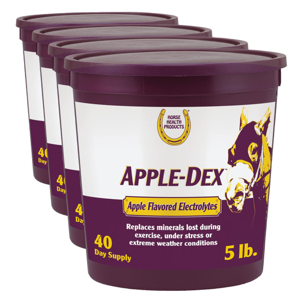 Farnam Horse Health Apple-Dex Apple Flavored Electrolytes For Horses 5 Pound