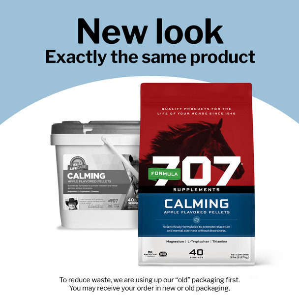 Formula 707 Calming Equine Supplement 5Lb Bag Ãƒ¢Ã‚Š¬Ã‚‚¬Å’ Anxiety Relief And Enhanced Focus For Horses Ãƒ¢Ã‚Š¬Ã‚‚¬Å’ L-Tryptophan Thiamine & Magnesium