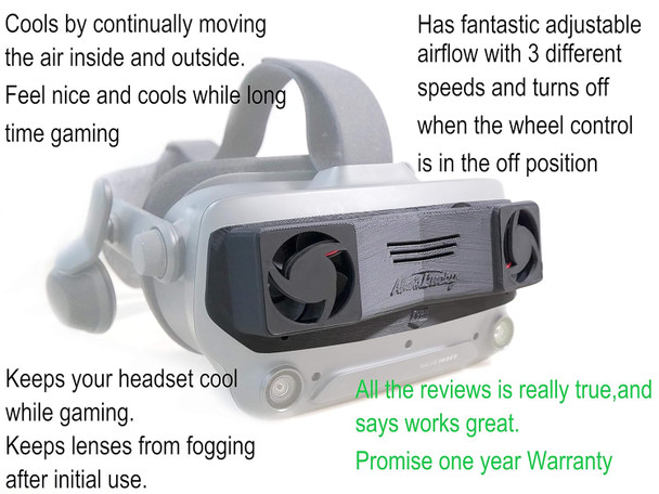 Cooling,Radiator fan for Valve Index-Extend the life of Valve Index-Designed and 3D Printed VR games headset with USB Cooling,Radiator fan for Valve Index-Extend the life of Valve Index-Designed and 3D Printed VR games headset with USB