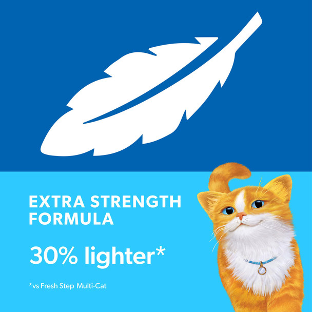 Fresh Step Light Weight Advanced Extreme Cat Litter With Febreze Freshness Extra Strength Formula Clumping Litter 25 Lbs. (2 X 12.5 Lb. Box)