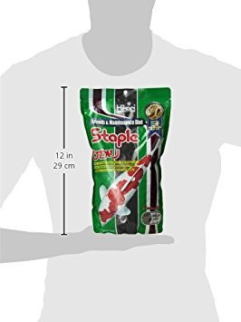 Hikari 17.6-Ounce Staple Floating Pellets For Koi And Pond Fish Medium