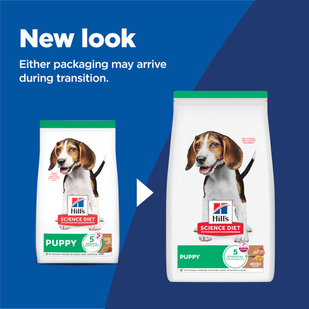 Hill'S Science Diet Puppy Puppy Premium Nutrition Dry Dog Food Lamb & Brown Rice 25 Lb Bag