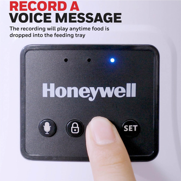 Honeywell Honeywell 6L Automatic Pet Feeder: Programmable Dog And Cat Food Dispenser With Portion Control Remote Feeding Via Smartphone App And Voice Message Feature Ãƒ¢Ã‚Š¬Ã‚‚¬Å’ Ideal For Small To Large Breeds
