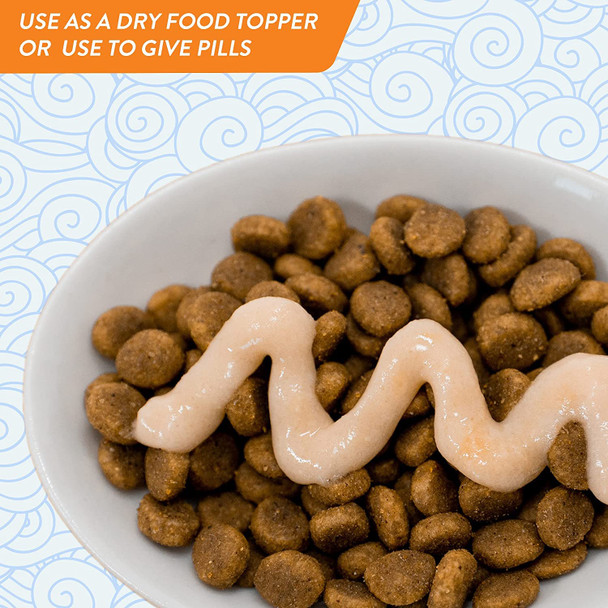 Inaba Churu For Skin And Coat Lickable Purã£Æ’Ã¢©E Natural Cat Treats With Omega Oils Taurine And Green Tea 0.5 Ounces Each - Chicken Recipe (12 Tubes)