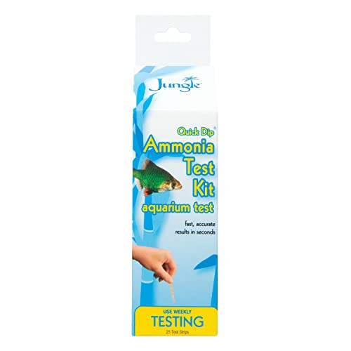 Jungle Tk301W Quick Dip Ammonia Test Strips 25-Pack