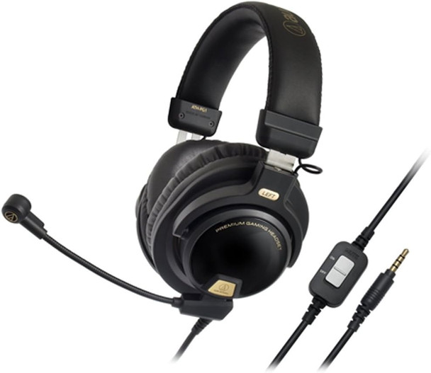 Audio-Technica ATH-PG1 Closed-Back Premium Gaming Headset with 6" Boom Microphone Audio-Technica ATH-PG1 Closed-Back Premium Gaming Headset with 6" Boom Microphone