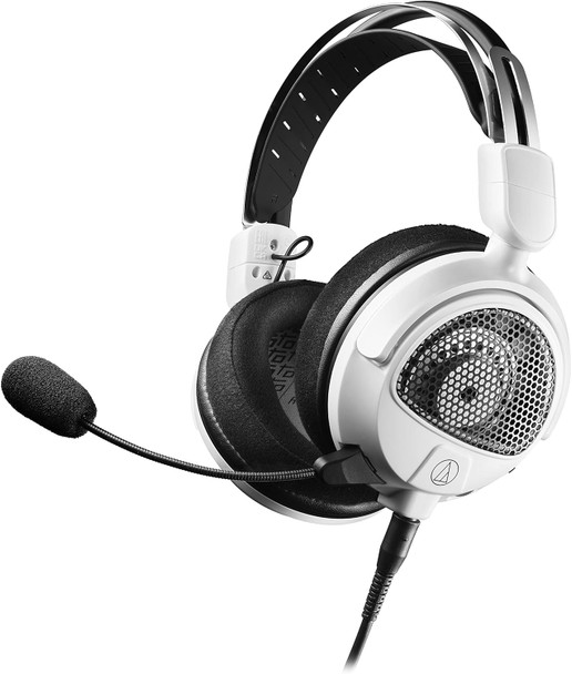 Audio-Technica ATH-GDL3WH Open-Back Gaming Headset, White Audio-Technica ATH-GDL3WH Open-Back Gaming Headset, White