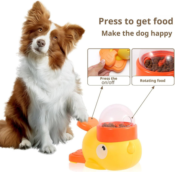 Nollapo Small Dog Interactive Treat Dispenser Toy Food Puzzle Slow Feeder