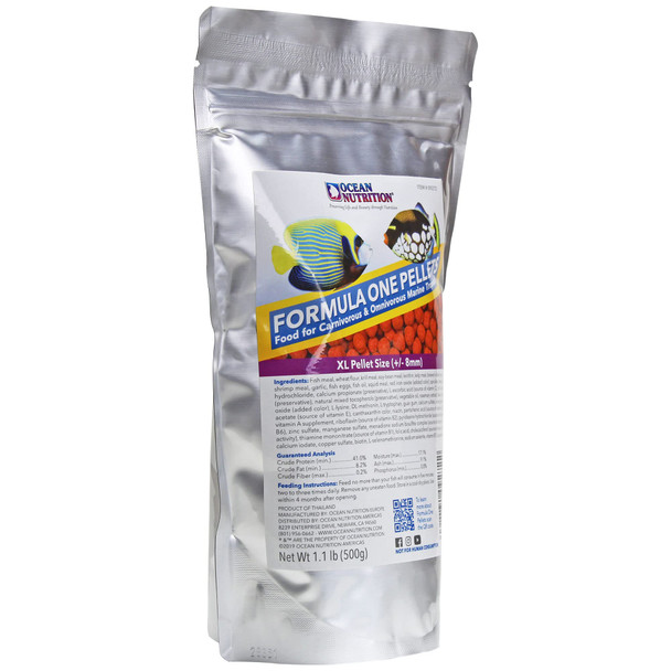 Ocean Nutrition Fish Food - Tropical Fish Food Soft Moist Sinking Pellets High Protein(41%) Guppy Fish Food Fish Food Flakes Alternative 7 Oz (200 G) Small Pellet