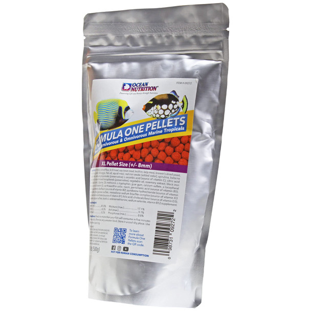 Ocean Nutrition Fish Food - Tropical Fish Food Soft Moist Sinking Pellets High Protein(41%) Guppy Fish Food Fish Food Flakes Alternative 7 Oz (200 G) Small Pellet