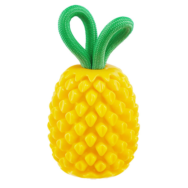 Outward Hound Dental Pineapple Dog Toy & Treat Stuffer 6.8Ãƒ¢Ã‚Š¬Ã‚³ X 3.3Ãƒ¢Ã‚Š¬Ã‚³ Pineapple-Scent Interactive Chew For Dogs Promote Healthy Teeth Gums & Mental Enrichment Reduce Boredom & Support Dental Health