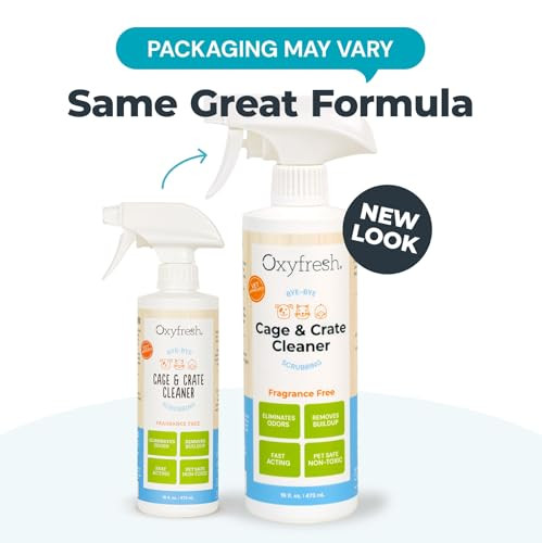 Oxyfresh Oxyfresh Premium Crate & Cage Cleaner Ãƒ¢Ã‚Š¬Ã‚‚¬Å’ Professional Dog Crate & Small Animal & Bird Cage Odor Eliminator Ãƒ¢Ã‚Š¬Ã‚‚¬Å’ Quickly Cleans Removes Poop & Deodorizes Pet Odors Ãƒ¢Ã‚Š¬Ã‚‚¬Å’ Safe & Bleach