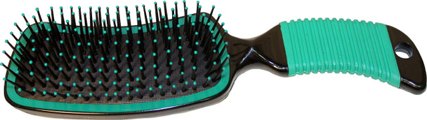 Partrade Trading Corporation Curved Mane And Tail Brush Green