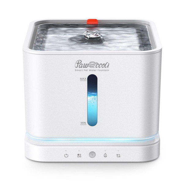 Pawccoli 6 Pcs Cat Water Fountain Filters Pet Fountain Replacement Filters For 3L/100Oz Automatic Pet Fountain