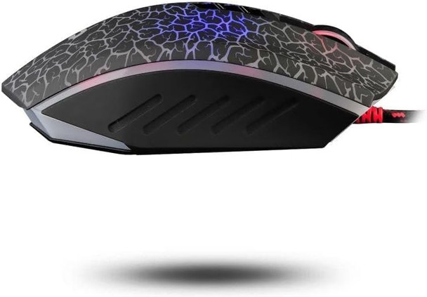 Bloody Optical Gaming Mouse with Light Strike (LK) Switch & Scroll - Fully Programmable and Advance Macros (A70)