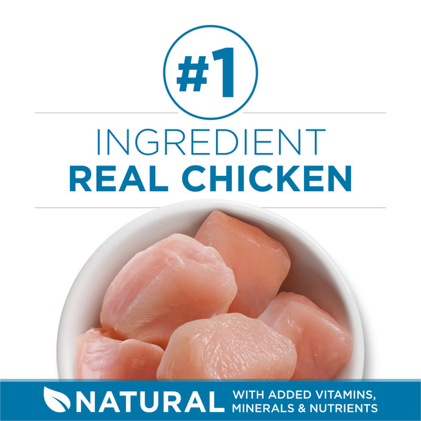 Purina One High Protein Natural Senior Dry Cat Food Indoor Advantage Senior+ - 3.5 Lb. Bag