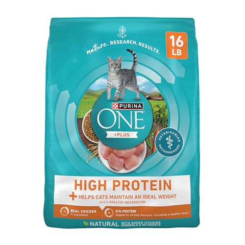 Purina One High Protein Healthy Weight Plus Ideal Weigã£™Ã‚»T With Chicken Dry Cat Food Wã£Ã‚ΜIght Control Formula - 16 Lb. Bag