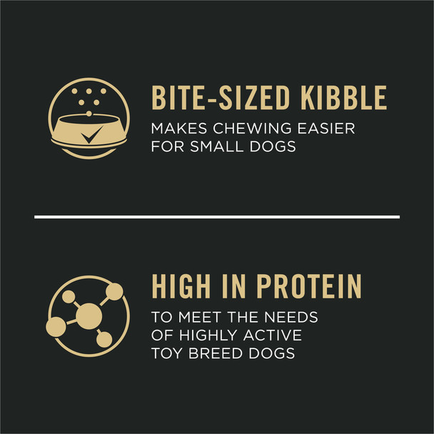 Purina Pro Plan Toy Breed Dog Food Chicken And Rice Formula With D Live Probiotics - 5 Lb. Bag