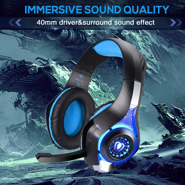 Professional 3.5mm PS4 Gaming Headset Headphone with Mic and LED Lights for Playstation 4, PS5, Xbox one,Laptop, Computer (Blue) Professional 3.5mm PS4 Gaming Headset Headphone with Mic and LED Lights for Playstation 4, PS5, Xbox one,Laptop, Computer (Blue)