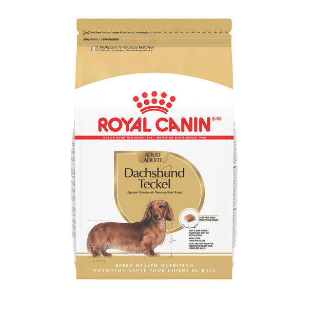 Royal Canin Breed Health Nutrition Dachshund Adult Dry Dog Food 10 Lb Bag
