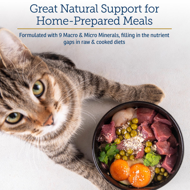 Rx Vitamins Feline Minerals - Taurine For Cat Heart Health - Calcium For Joint Supplement - Immune Support For Cats With Magnesium & Potassium - Skin And Coat Supplement - 8Oz