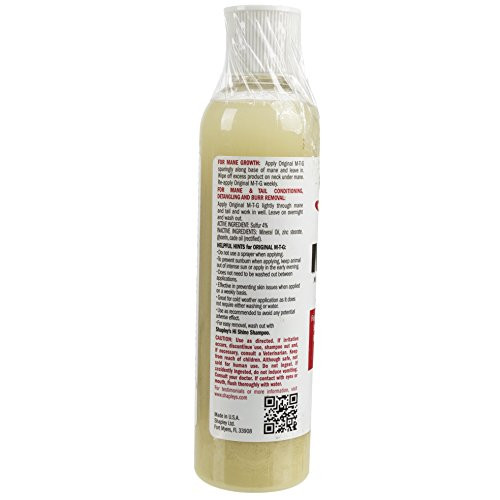 Shapley'S Mtg8Oxdstsmtg Ds Original M-T-G Mane Tail & Groom For Horses 8 Oz