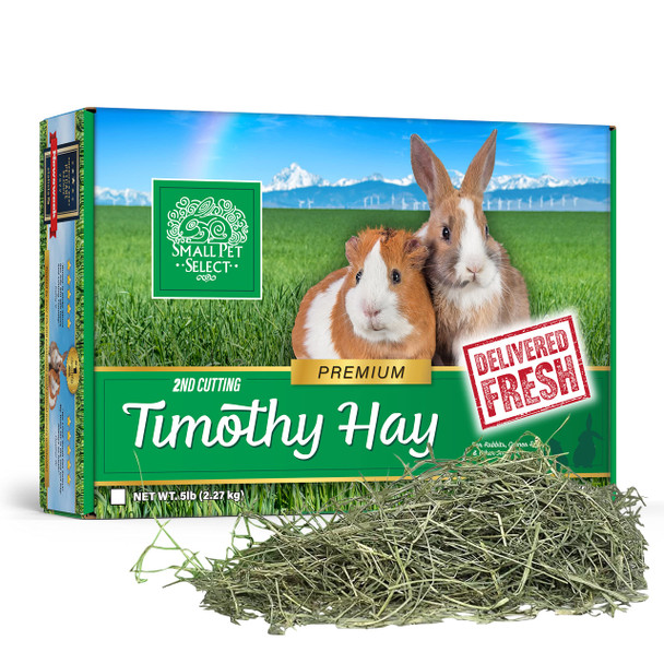 Small Pet Select 2Nd Cutting Perfect Blend Timothy Hay Pet Food For Rabbits Guinea Pigs Chinchillas And Other Small Animals Premium Natural Hay Grown In The Us 12 Lb