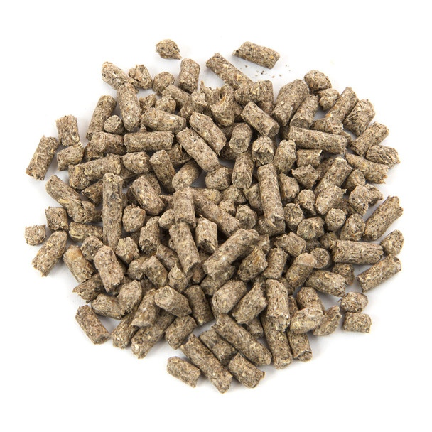 Small World Rabbit Food Complete Feed Pelleted Food For Rabbits Fortified With Essential Vitamins & Minerals For Daily Health High-Fiber Diet For Digestive Support Resealable Bag 10 Lb