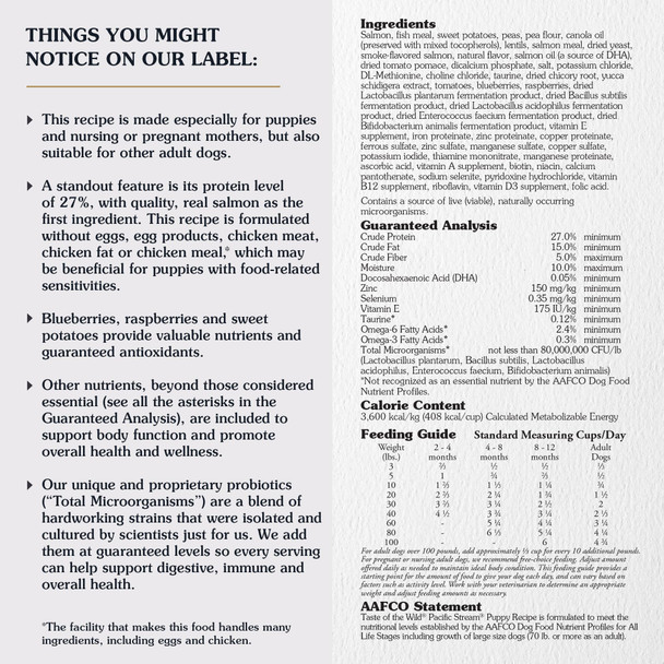 Taste Of The Wild High Prairie Canine Grain- Recipe With Roasted Bison And Venison Dry Dog Food For Puppies Made With High Protein From Real Meat And D Nutrients And Probiotics 14Lb