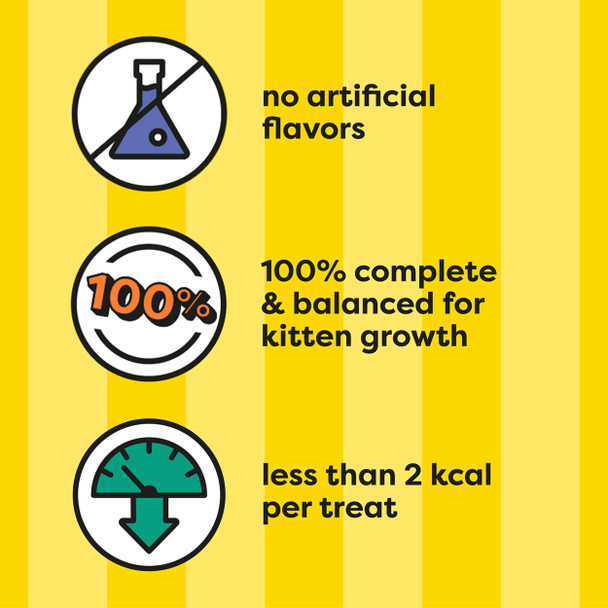 Temptations Kitten Crunchy And Soft Treats Chicken And Dairy And Salmon And Dairy Variety Pack 6.3 Oz. Pouches (Pack Of 4)