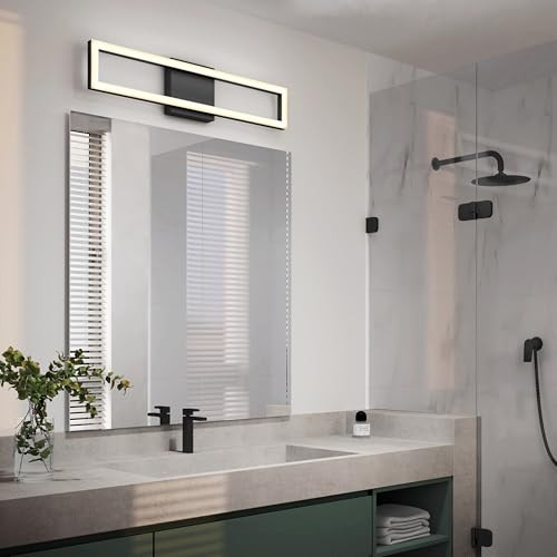 artika Dover LED Modern Vanity Light 5CCT Matte Black