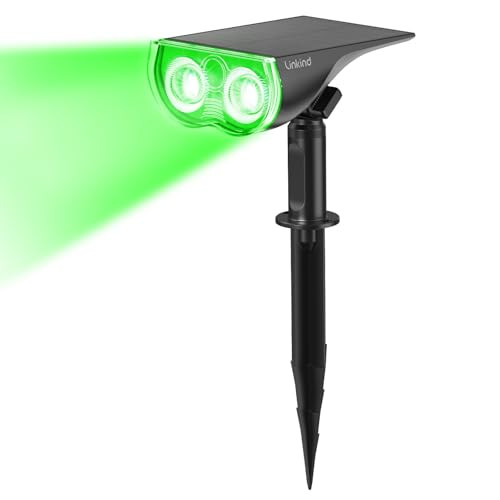 Linkind Smart Spot Lights Outdoor Multicolored Solar Spotlights Outdoor Waterproof(1 Pack)