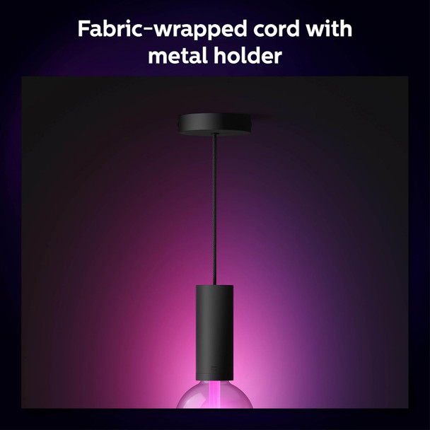 Philips Hue Lightguide Pendant Cord - Black