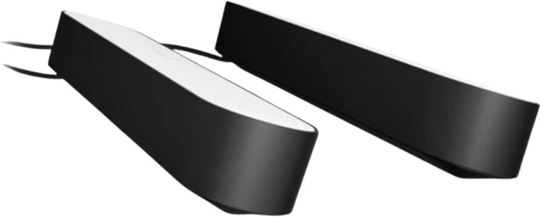 Philips Hue Smart Play Light Bar Base Kit Black - White & Color Ambiance LED Color-Changing Light - 1 Pack - Requires Bridge - Control with App - Works with Alexa Google Assistant and Apple HomeKit