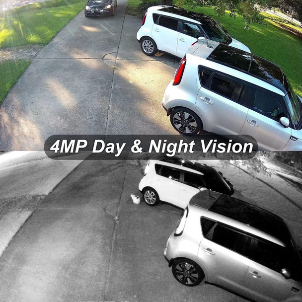 Anpviz 4MP PoE IP Dome Camera with Microphone/Audio, IP Security Camera Outdoor Night Vision 98ft Waterproof IP66 Indoor Wide Angle 2.8mm 24/7 Recording, Not PTZ, NDAA Complaint (U Series) Anpviz 4MP PoE IP Dome Camera with Microphone/Audio, IP Security Camera Outdoor Night Vision 98ft Waterproof IP66 Indoor Wide Angle 2.8mm 24/7 Recording, Not PTZ, NDAA Complaint (U Series)